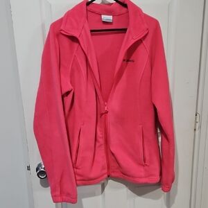 Columbia Women's Bright Pink Ski Jacket Size Xlarge
